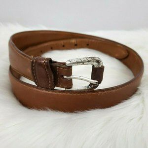 cole haan cognac belt